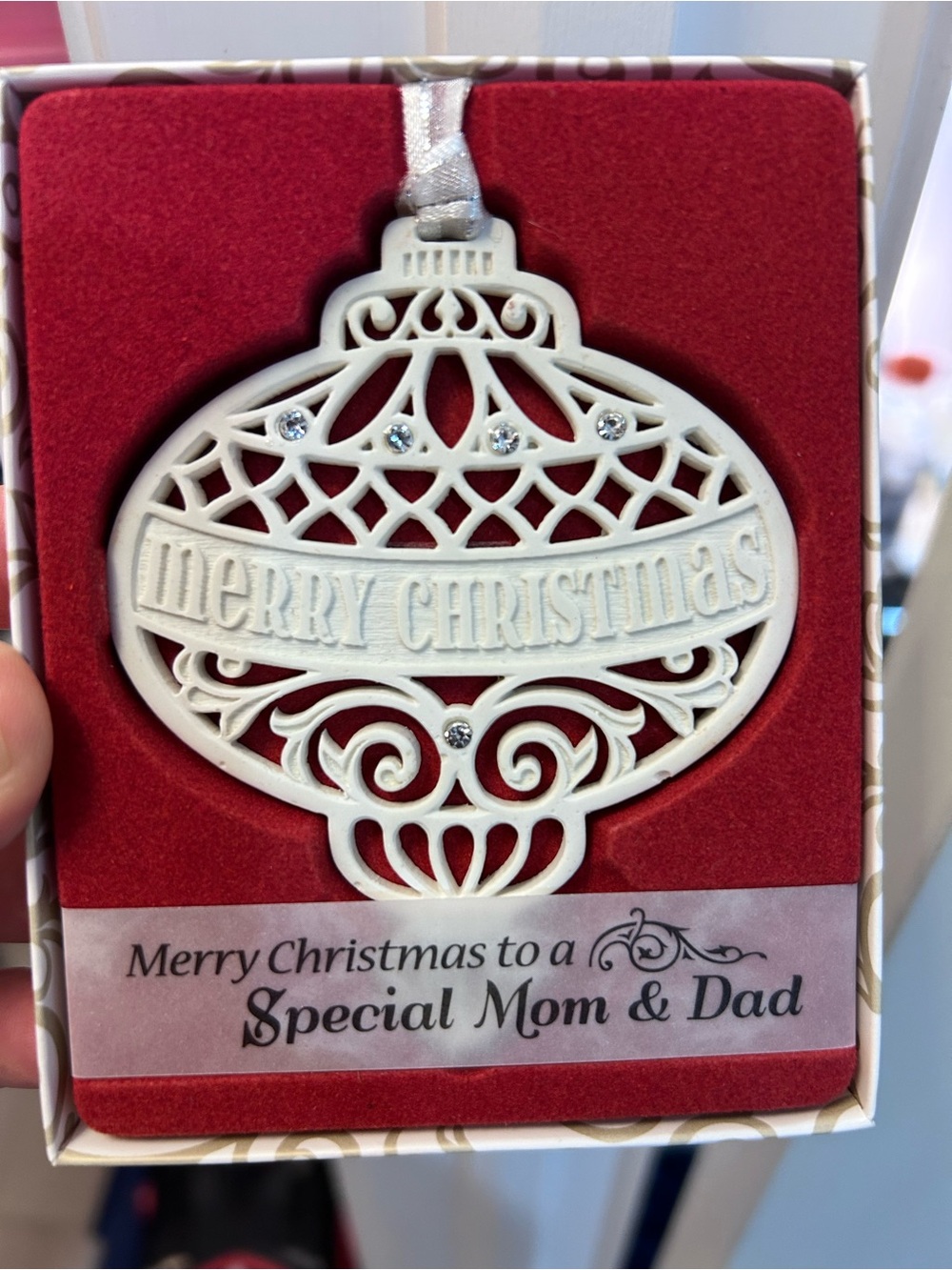 Swarovski Crystal Keepsakes. Merry Christmas  or Baby’s 1 Christmas